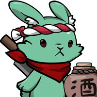 Luna-Sake bottle #22383